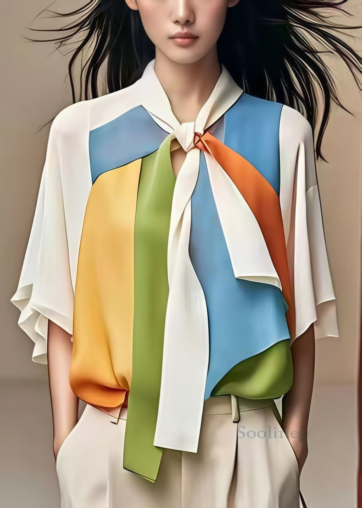 A Vintage Style Shirt with Delicate Timeless Details