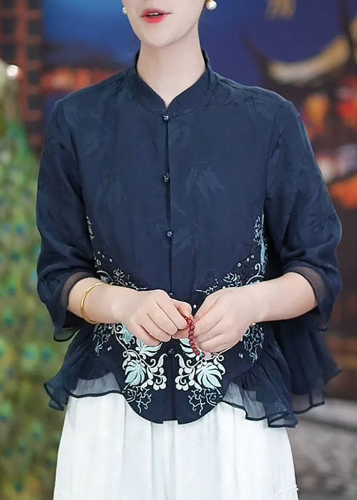 A Vintage Style Shirt with Delicate Timeless Details