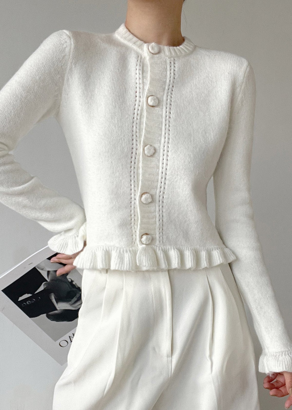 Beautifully Balanced Cardigan with Timeless Character