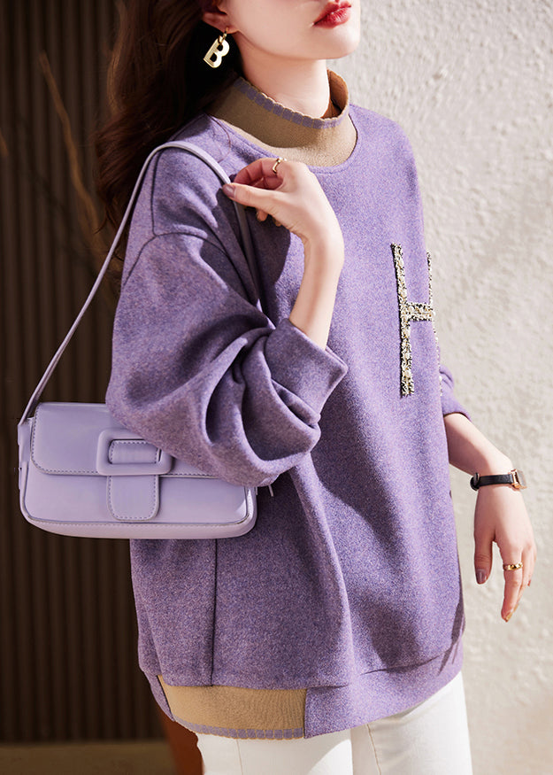 Vintage Inspired Pullover with a Contemporary Edge
