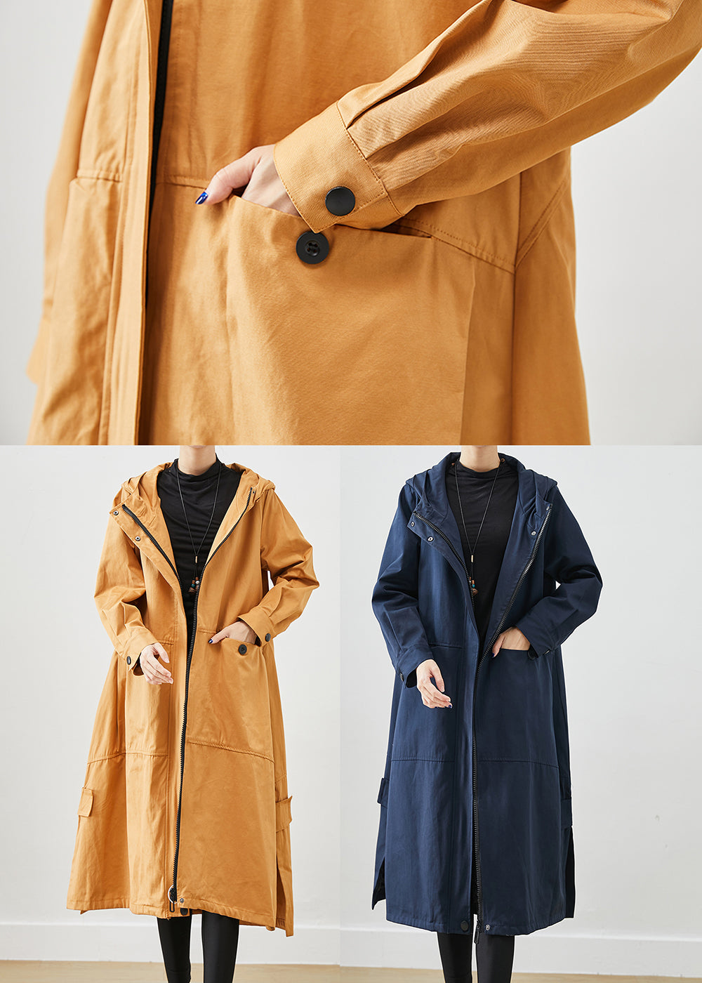 Well Tailored Coat with a Graceful Silhouette