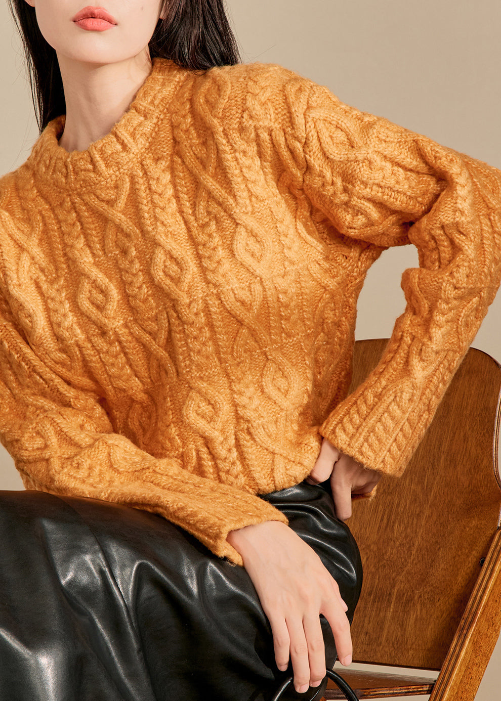 Beautifully Finished Sweater in a Timeless Design