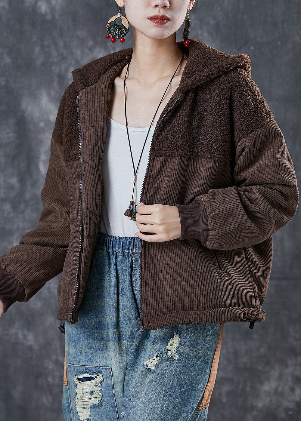 Classic Vintage Jacket with a Flattering Fit