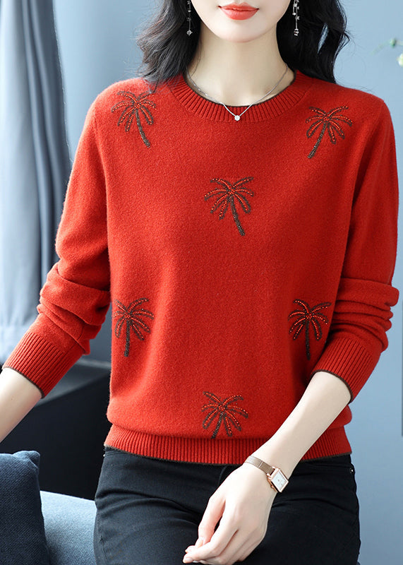 A Vintage Style Sweater with Delicate Timeless Details