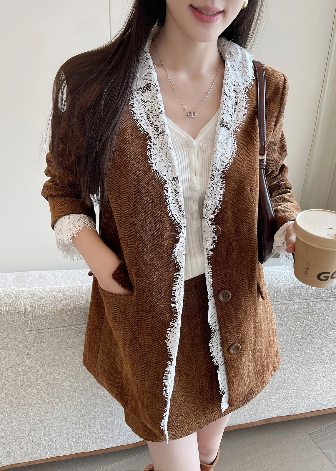 Classic Vintage Coat with a Flattering Fit