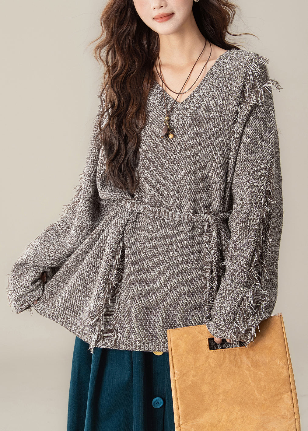 Classic Vintage Sweater with a Flattering Fit