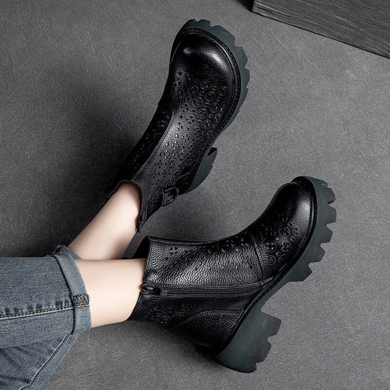 Vintage Inspired Orthopedic Boots