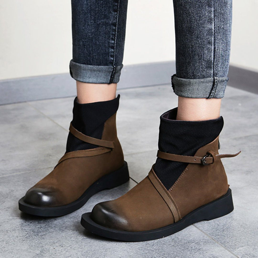 Vintage Inspired Orthopedic Boots