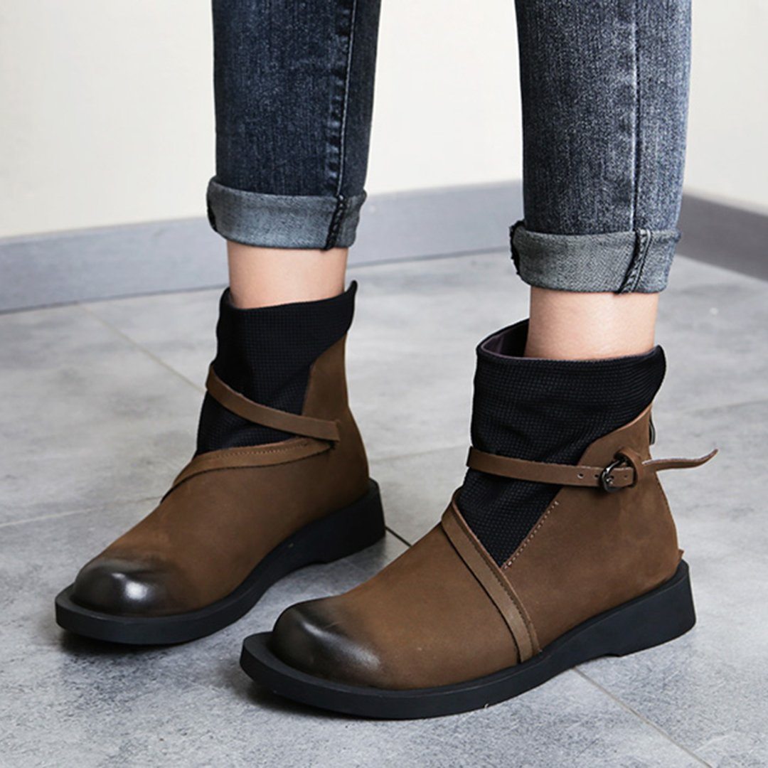 Vintage Inspired Orthopedic Boots