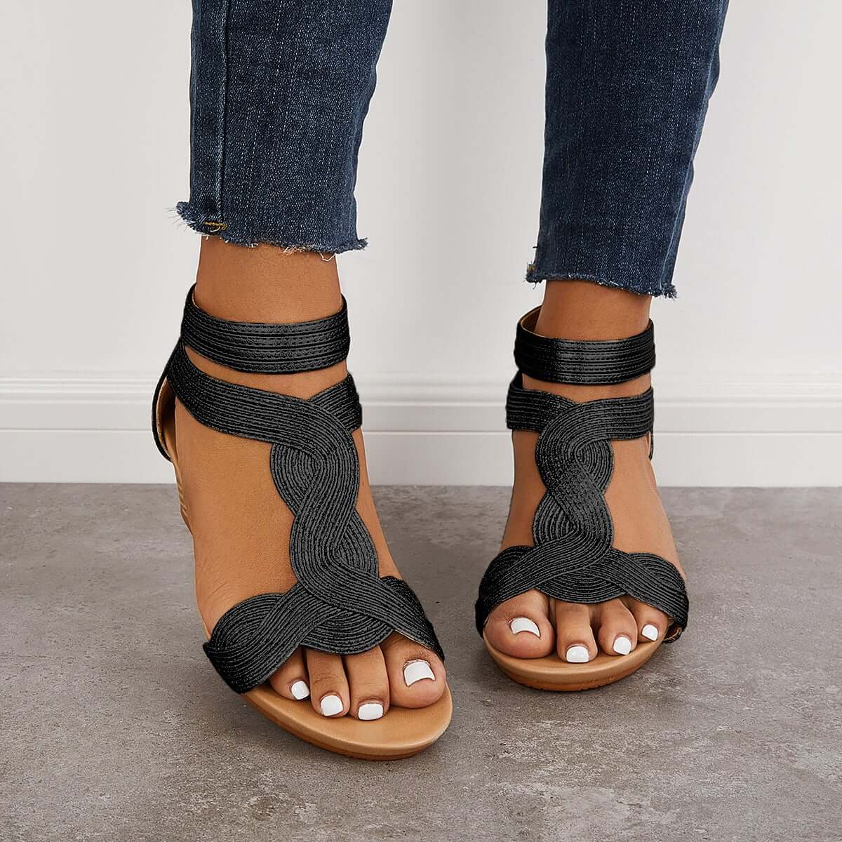 Vintage Inspired Orthopedic Sandals