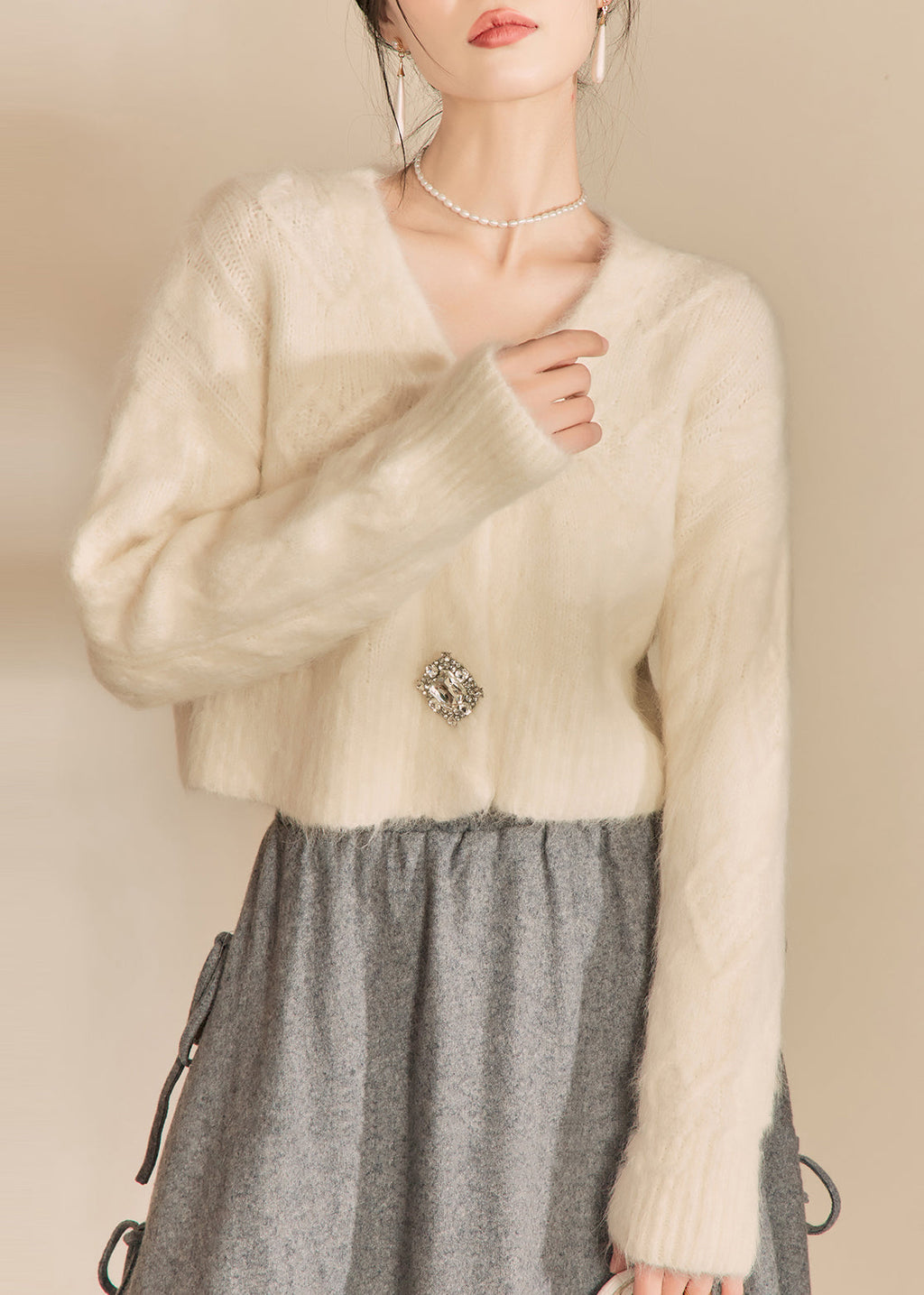 Beautifully Balanced Cardigan with Timeless Character