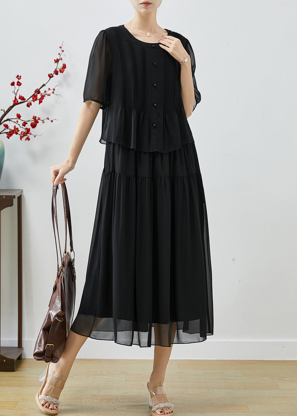 A Vintage Style Dress with Delicate Timeless Details