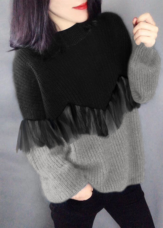 Vintage Inspired Sweater with a Contemporary Edge
