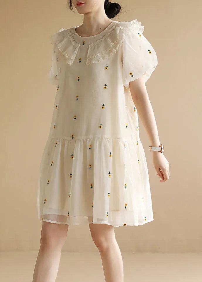 A Vintage Style Dress with Delicate Timeless Details