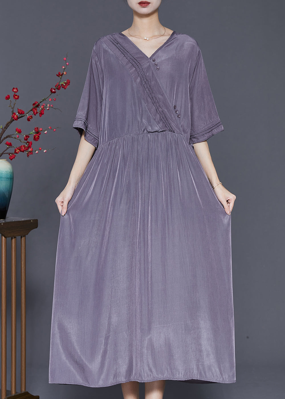 A Vintage Style Dress with Delicate Timeless Details