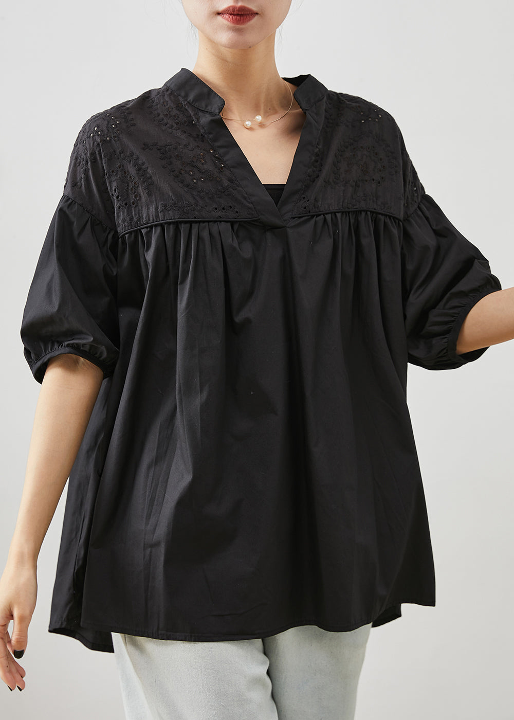 A Vintage Style Blouse with Delicate Timeless Details