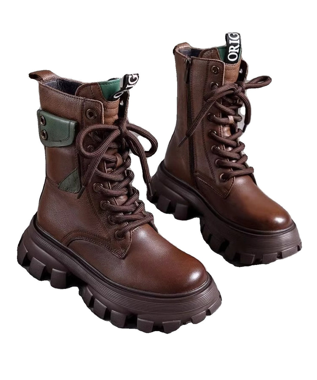 Vintage Inspired Orthopedic Boots