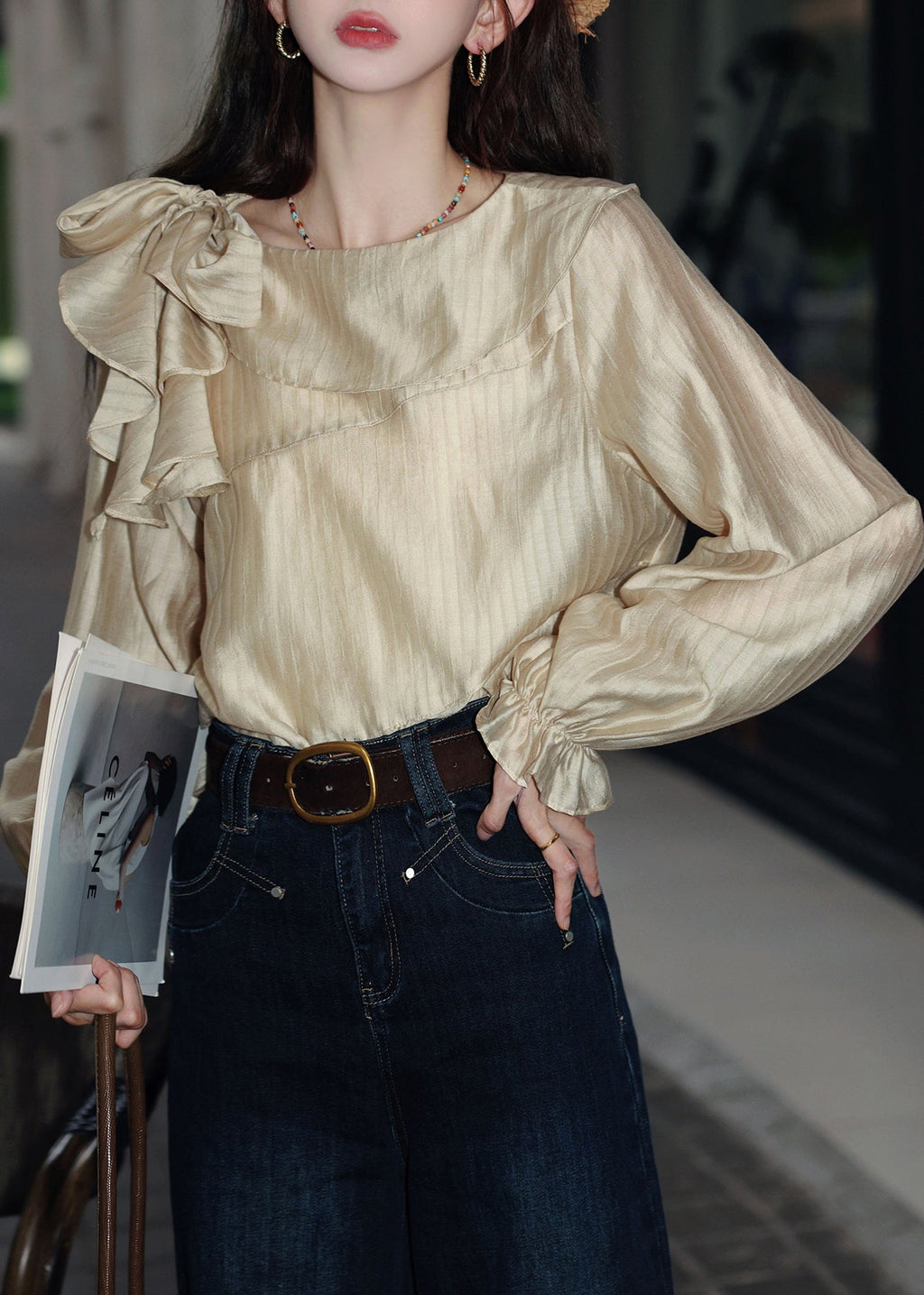 Beautifully Finished Blouse in a Timeless Design