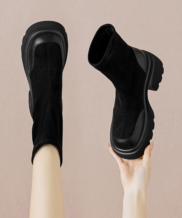 Classic Orthopedic Boots with Timeless Style