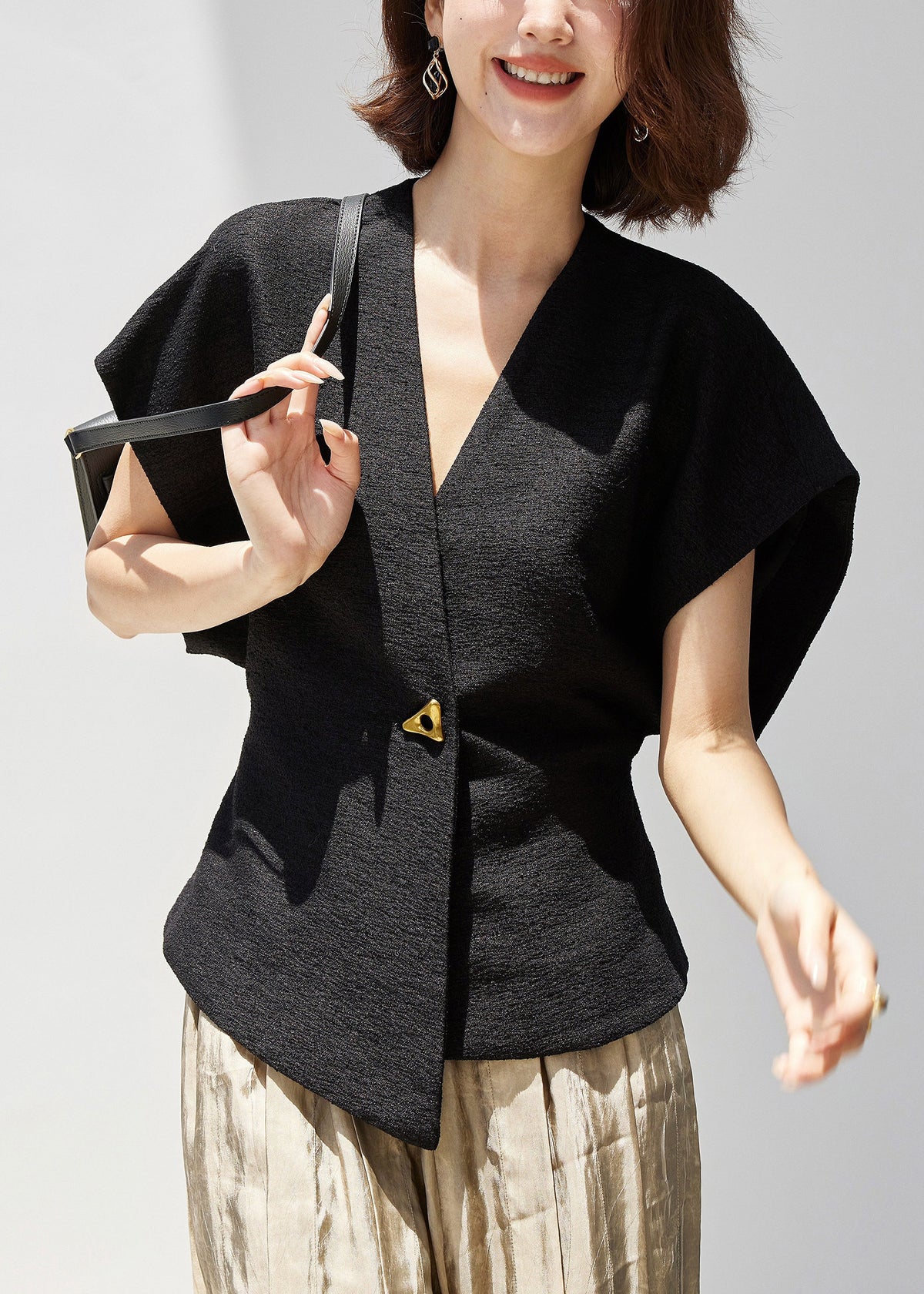 Gracefully Styled Top for Any Occasion