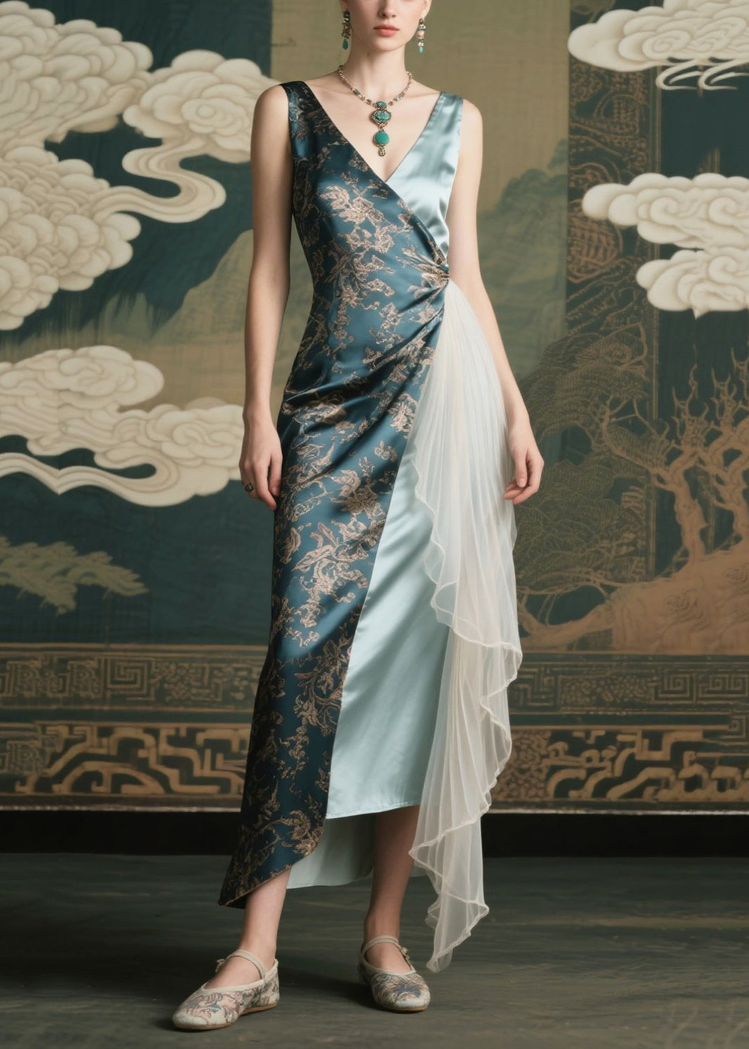 Elegantly Styled Dress for Everyday Wear