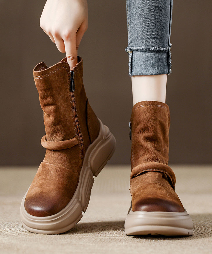 Graceful Orthopedic Boots for Modern Look