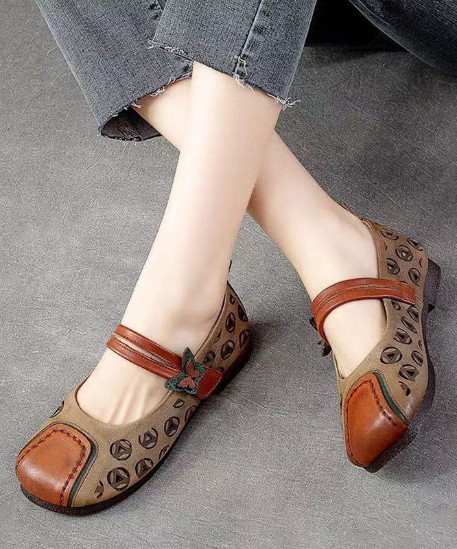 Chic Orthopedic Flats with Unique Design