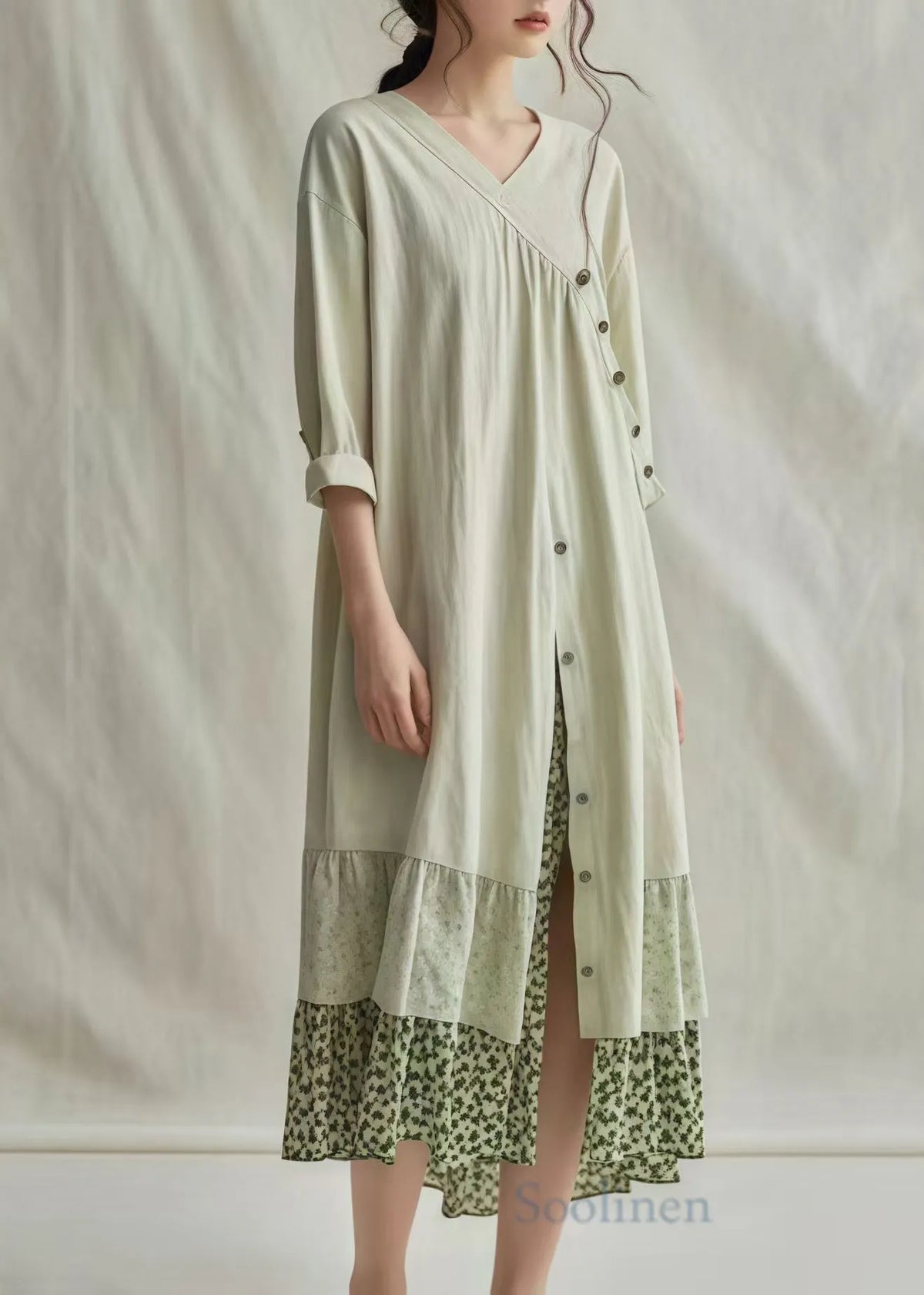 A Vintage Style Dress with Delicate Timeless Details