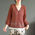 Gracefully Styled Blouse for Any Occasion