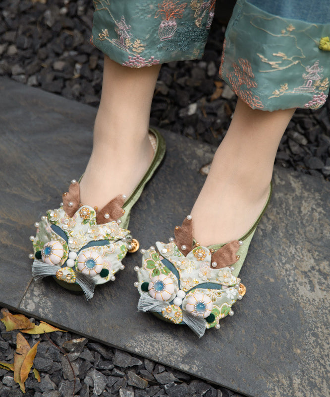 Vintage Inspired Orthopedic Slippers