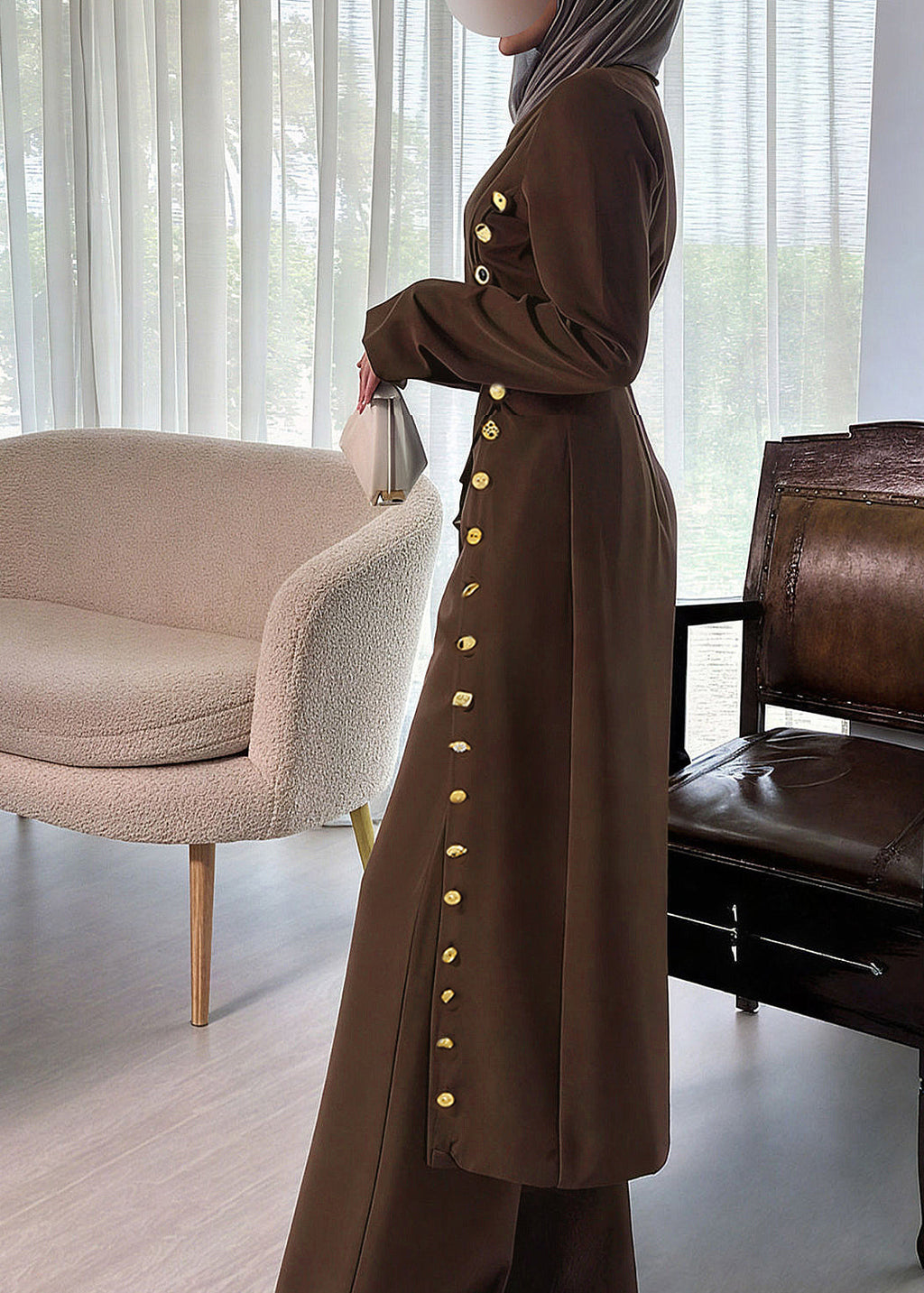 Elegantly Styled Coat for Everyday Wear