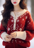Classic Vintage Sweater with a Flattering Fit