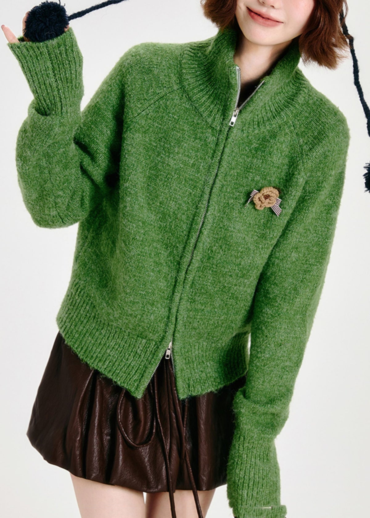 A Vintage Style Cardigan with Delicate Timeless Details