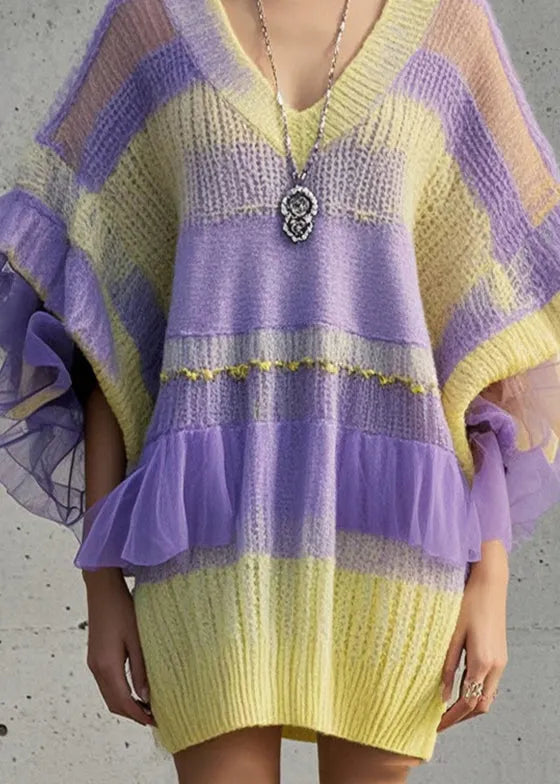 A Vintage Style Sweater with Delicate Timeless Details