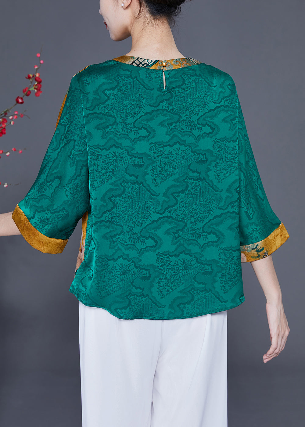 Gracefully Styled Top for Any Occasion