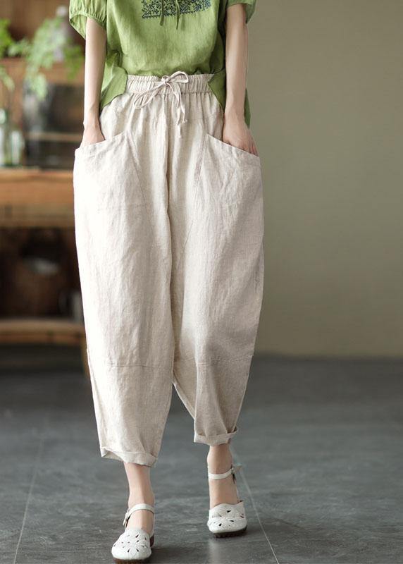 A Vintage Style Pants with Delicate Timeless Details