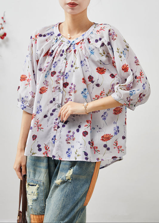 A Vintage Style Shirt with Delicate Timeless Details
