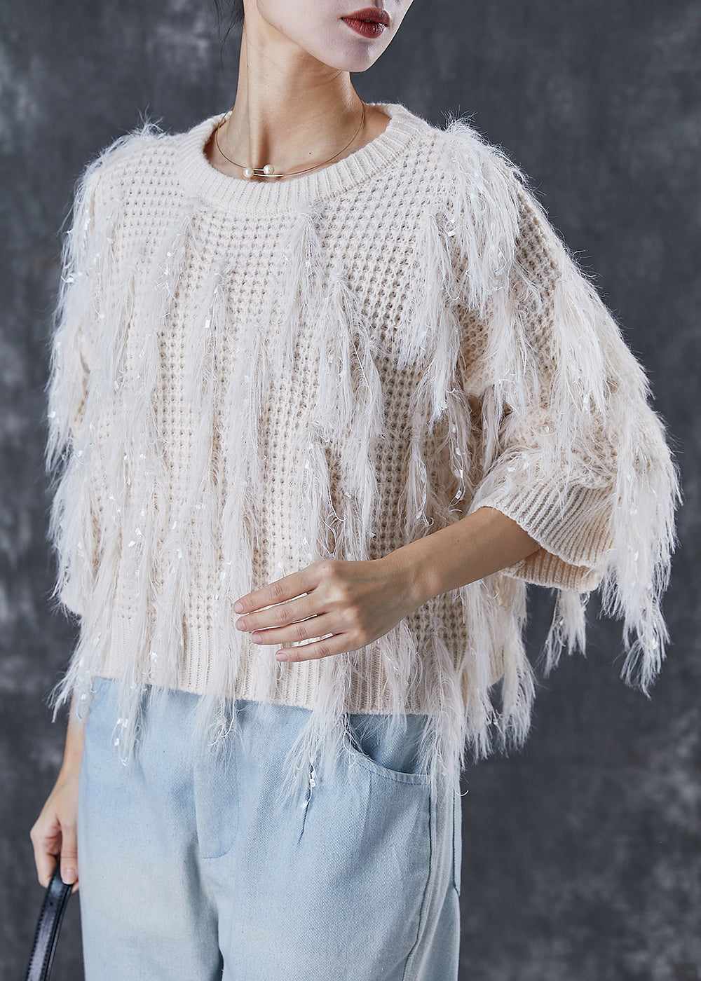 Beautifully Finished Sweater in a Timeless Design