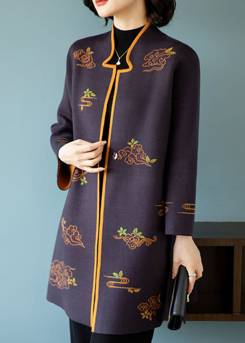 A Vintage Style Coat with Delicate Timeless Details