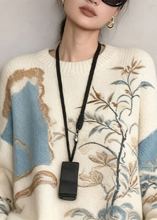 Vintage Inspired Sweater with a Contemporary Edge