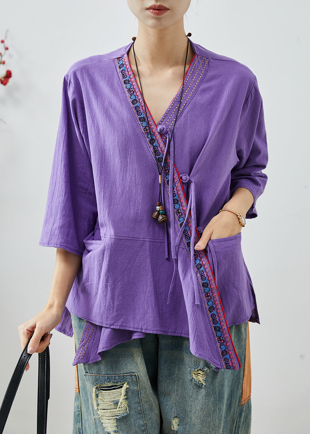 A Vintage Style Top with Delicate Timeless Details
