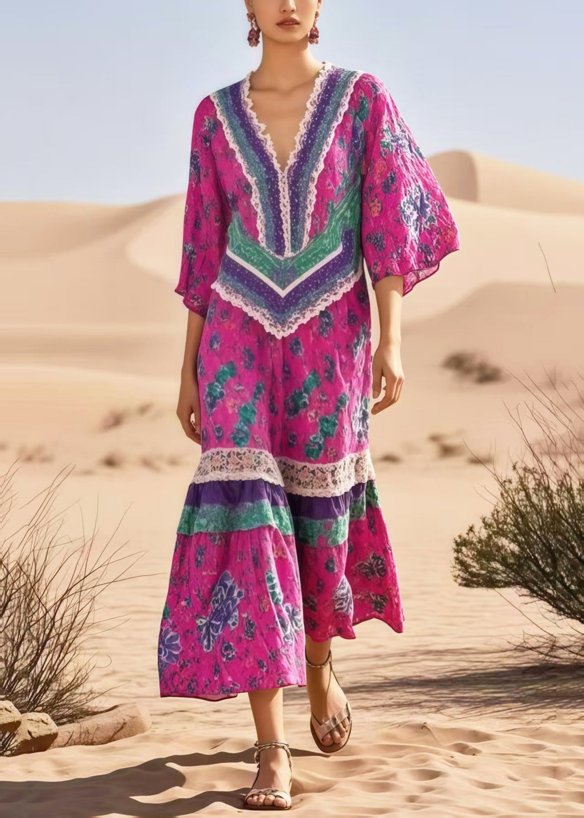Classic Vintage Dress with a Flattering Fit