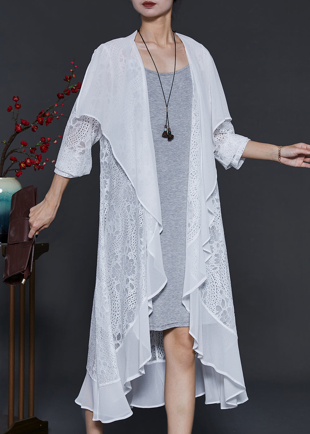 Vintage Inspired Cardigan with a Contemporary Edge
