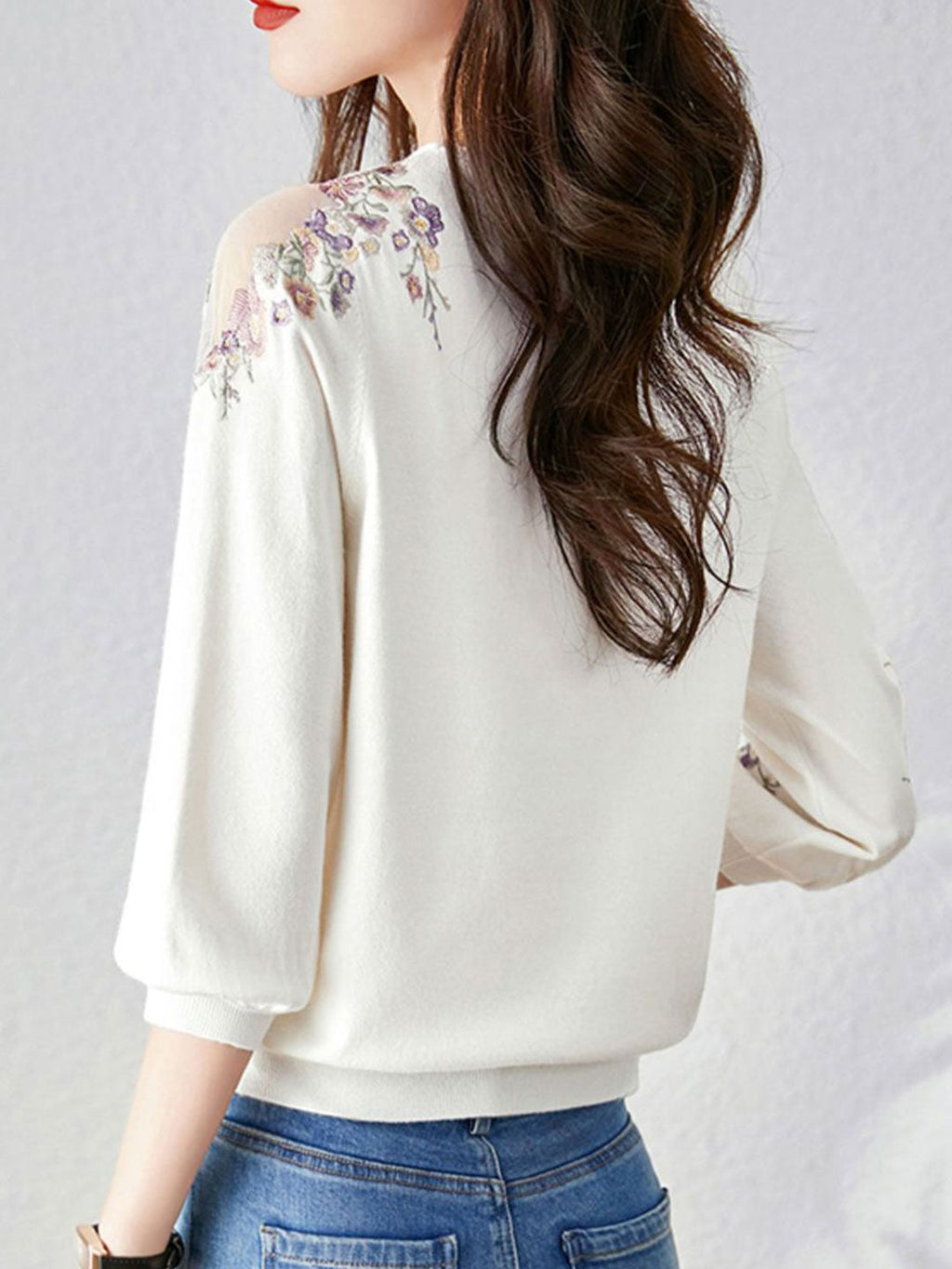 Vintage Inspired Pullover with a Contemporary Edge