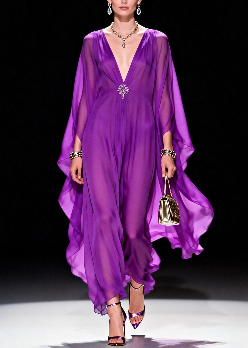Beautifully Finished Dress in a Timeless Design