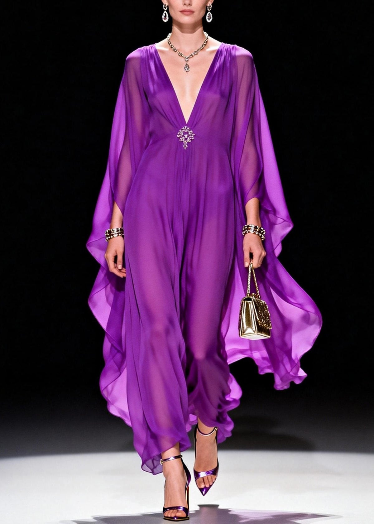 Beautifully Finished Dress in a Timeless Design
