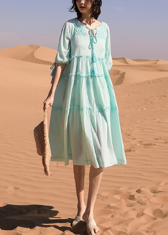 A Vintage Style Dress with Delicate Timeless Details