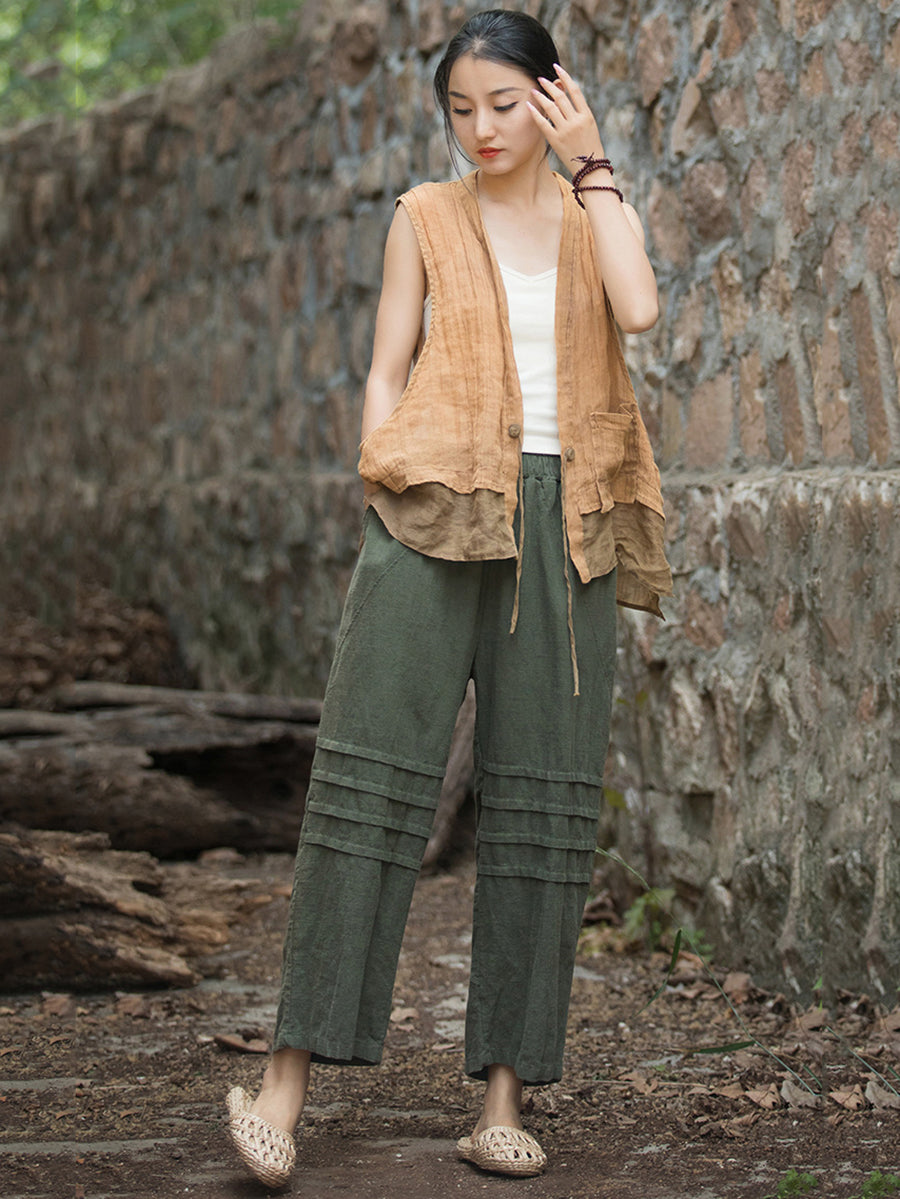 Well Tailored Pants with a Graceful Silhouette