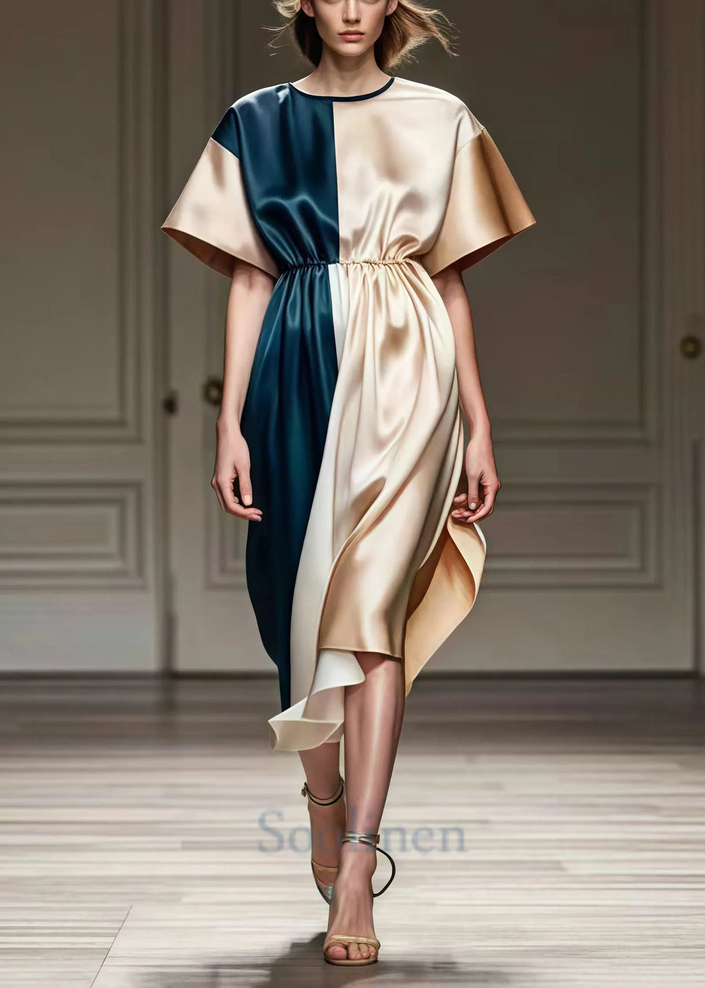 Classic Vintage Dress with a Flattering Fit