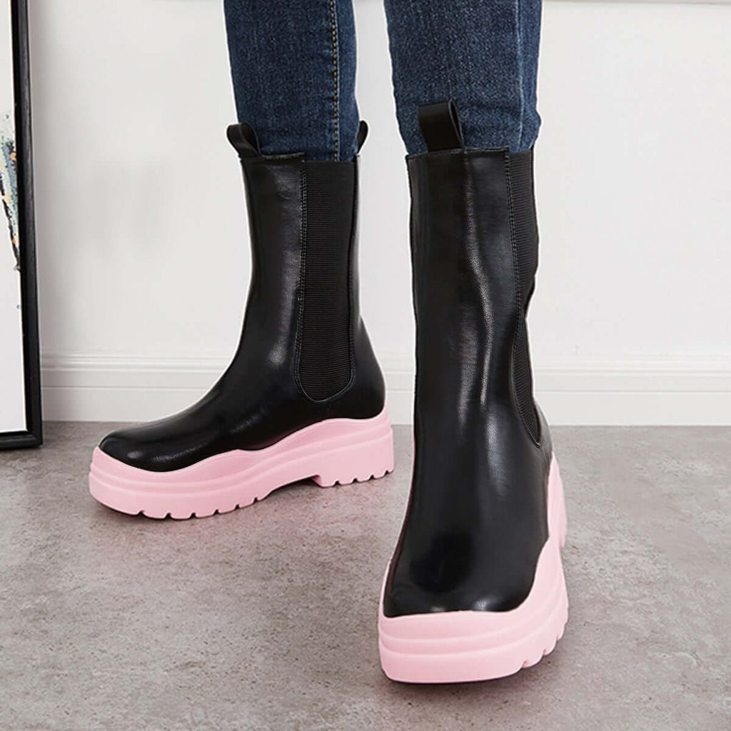 Chic Orthopedic Boots with Unique Design
